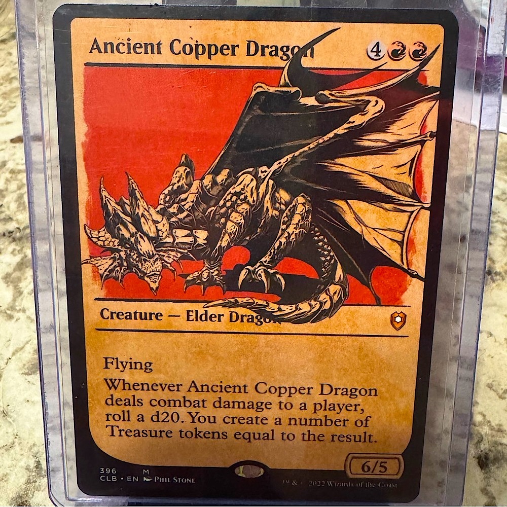 Ancient Copper Dragon MTG magic the gathering
